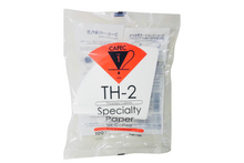 Load image into Gallery viewer, CAFEC TH-2 | CUP 1 DARK ROAST PAPER FILTER | V60 01 | TH21-100