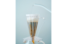 Load image into Gallery viewer, CAFEC GIFT SET | Pour-Over Flower Dripper DEEP 27 | FDD-27CDG + 2 packs of AFD27-100W