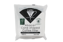Load image into Gallery viewer, CAFEC Abaca + Cup 4 Cone Paper Filter | V60 02 | APC4-100W
