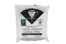 Load image into Gallery viewer, CAFEC Abaca + Cup 4 Cone Paper Filter | V60 02 | APC4-100W