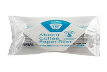 Load image into Gallery viewer, CAFEC Trapezoid 103 | Cup 5-7 | Abaca Trapezoid Paper Filter | AB-103/100W