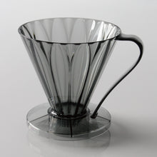 Load image into Gallery viewer, CAFEC FLOWER DRIPPER DEEP 45 (Clear) | 3-7 Cups Deep 45 | FDD-45CB
