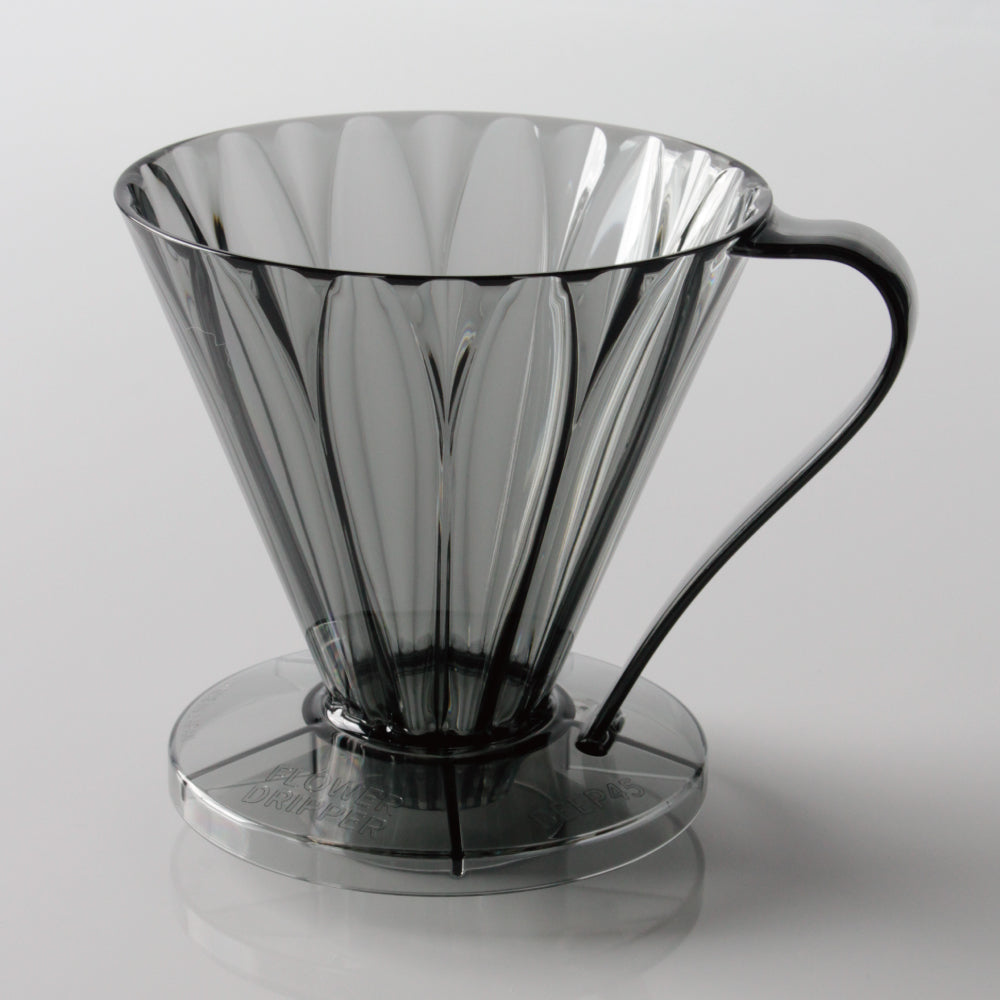CAFEC FLOWER Dripper Deep 45 (Clear) | 3-7 Cups Deep 45