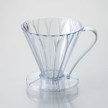 Load image into Gallery viewer, CAFEC FLOWER DRIPPER DEEP 45 (Clear) | 3-7 Cups Deep 45 | FDD-45