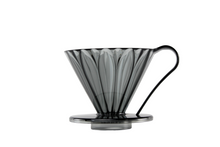 Load image into Gallery viewer, 2023 Fall Collection | CAFEC Cup 4 Pour-Over Tritan Flower Dripper | TFD-4BK
