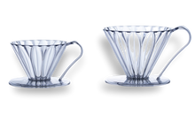 Load image into Gallery viewer, CAFEC Cup 4 Pour-Over Plastic Flower Dripper | PFD - 4 coffee drippers
