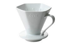 Load image into Gallery viewer, CAFEC Pro | Deep Dripper PRO | 3-7 Cups Deep 45 Arita Ware Brewer and filters | DA-45W and APDF-100W
