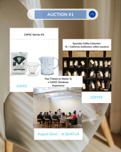 Load image into Gallery viewer, AUCTION # 1 FOR CAFEC BREWERS CUP CHAMPIONSHIP

