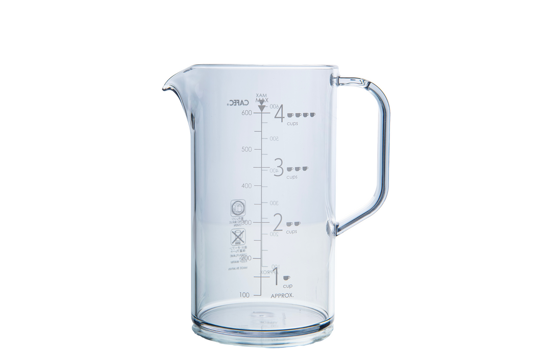 CAFEC Pour-Over Tritan Beaker Server | 600ml | TBS-600