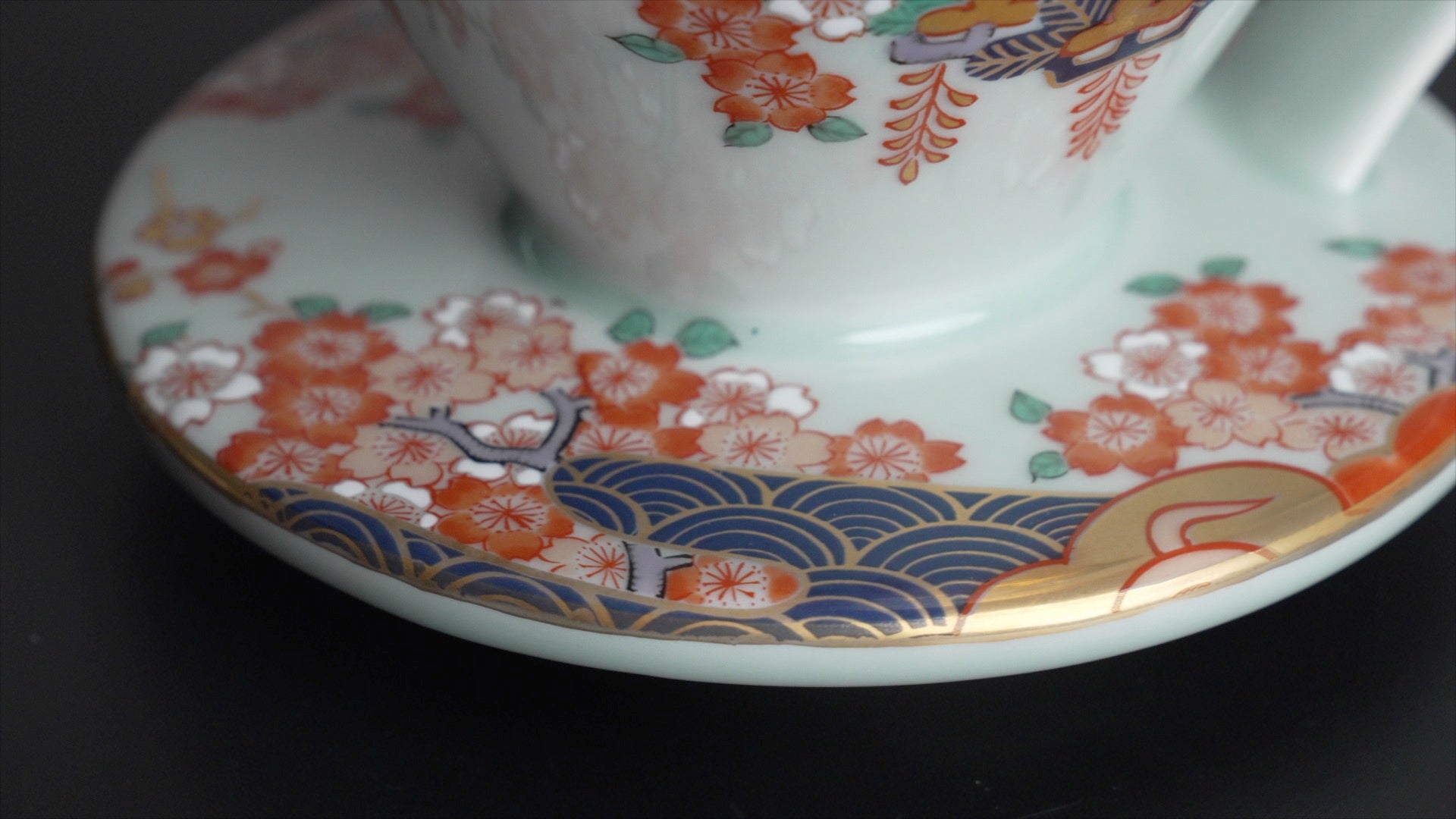 CAFEC Flower Dripper | Limited-edition Imari-ware dripper | CUP 4 