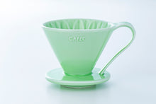 Load image into Gallery viewer, Gift Set | CAFEC Cup 4 Big Pour-Over Flower Dripper | CFD4-GREEN + LC4-40W, MC4-40W, DC4-40W, Stainless Kettle Tsubame Pro

