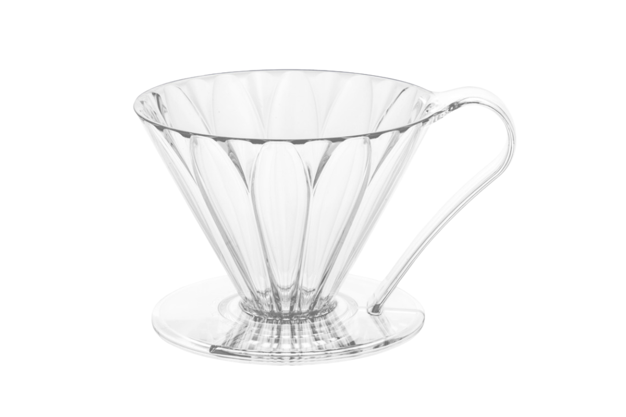 Pour over coffee outlet plastic