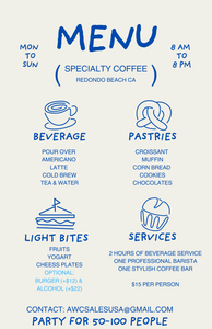 Specialty Coffee & Breakfast Catering Services