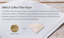 Load image into Gallery viewer, CAFEC Abaca Cup 4 Cone Paper Filter | V60 02 | AC4-40B
